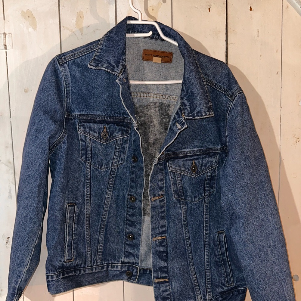Port Authority Blue Denim Jacket size M